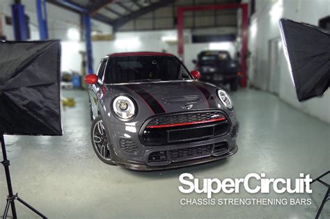 Supercircuit Chassis Strengthening Bars Mini Cooper S F56 Front Strut Bar