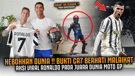 Aksi Viral Ronaldo Gemparkan Dunia Bukti Cr Pemain Berhati Malaikat