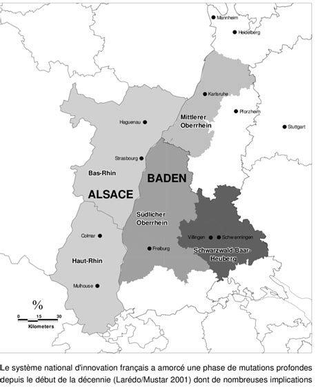 L'Alsace et le Pays de Bade | Download Scientific Diagram