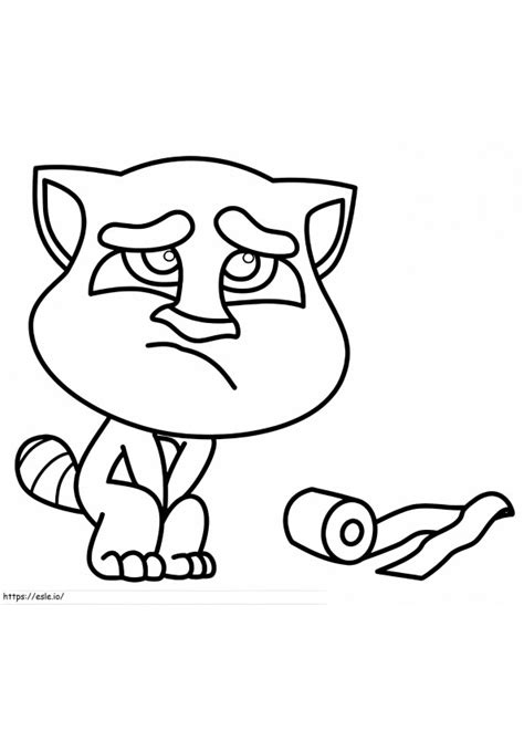 Desenhos Para Colorir Gratuitas Para Impress O O Talking Tom E Os