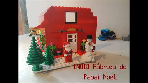 MOC Fábrica do Papai Noel YouTube