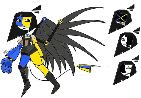 So I Decided To Make Ena Into A Murder Drone Oc Base By Chimeheartstring On Deviantart R