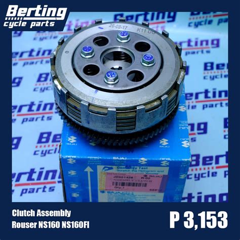 Rouser 160NS Clutch Assembly JE551428 No Pinion Gear Shopee Philippines