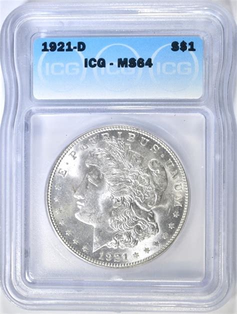 Sold At Auction D Morgan Dollar Icg Ms