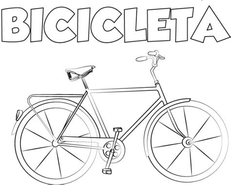 Dibujos De Bicicletas Para Colorear Descargar E Imprimir Colorear