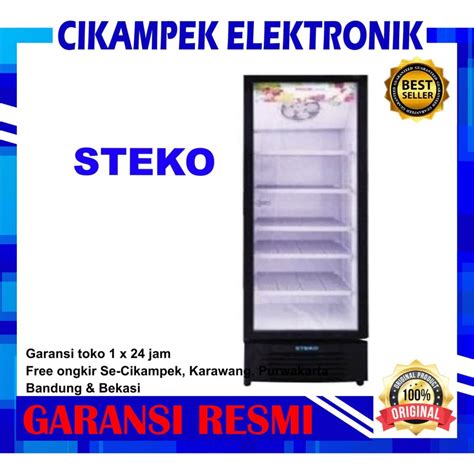 Jual SHOWCASE STEKO MG 300 6 RAK NO FROST DISPLAY CHILLER 1 PINTU