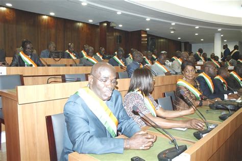 Assemblée nationale de cote divoire séance solennelle d ouverture de