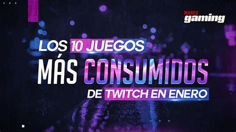 Los 10 juegos más vistos de Twitch en enero Marca