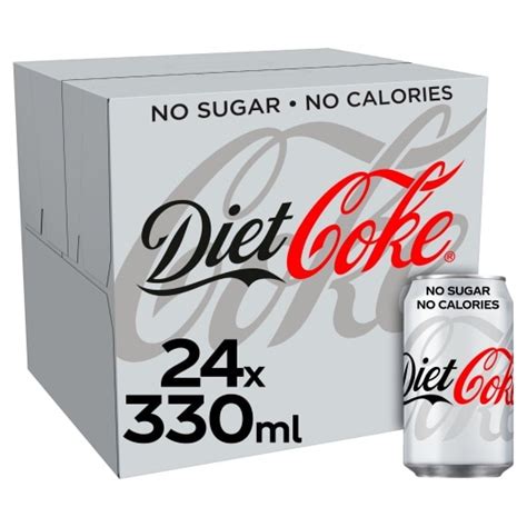 Diet Coke 24 X 330 Ml Pack Tesco Groceries