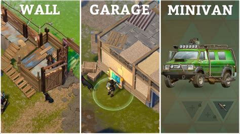 Survival In Last Day On Earth Level Up The Wall Garage Minivan