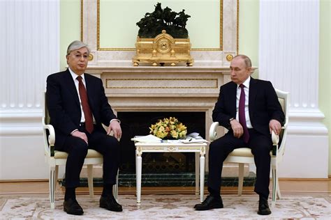 Kazakh Leader Meets Putin In First Post Election Trip Abroad Ap News