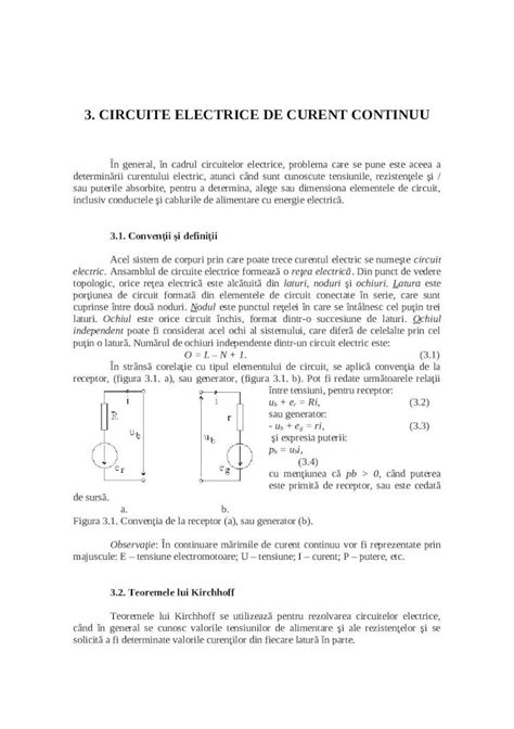 DOC Circuite Electrice De Curent Continuu DOKUMEN TIPS