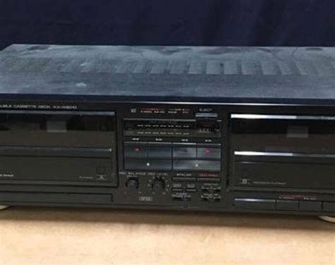 Kenwood Stereo Cassette Deck Kx W6010 Tested Free Shipping Etsy