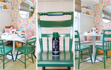 Our New Breakfast Nook Area Transformed With Behr Spray Paint