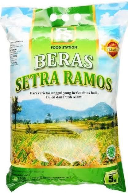 Beras FS Setra Ramos Premium 5kg Lazada Indonesia