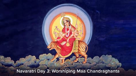 Jkyog India Wisdom Navaratri Day 3 Worshiping Maa Chandraghanta