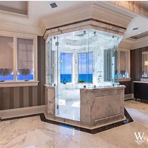 Waterfront Shower Anyone Slaylebrity Luxury Homes Dream Houses Luxury Homes Bathroom