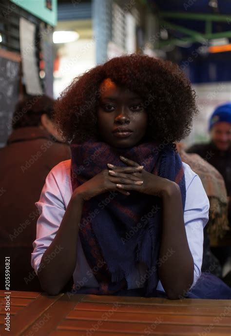 Dark Black Women With Natural Hair