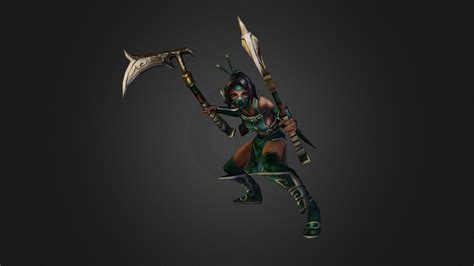 Akali D Model By Combatcube N Wtwxh Sketchfab