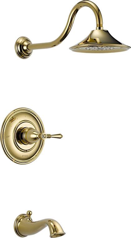 Brizo T60p410 Bb Providence Belle Brilliance Brass Pressure Balance Tub And Shower Trim