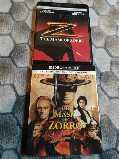 The Mask Of Zorro Blu Ray