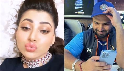 Urvashi Rautela Reacts After Fans Link Her I Love You Boldo Na Video With Rishabh Pant