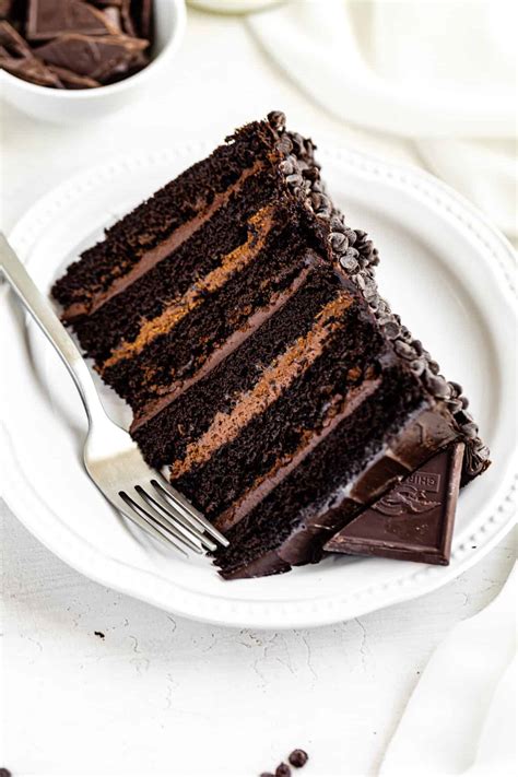 Chocolate Fudge Layer Cake Recipe