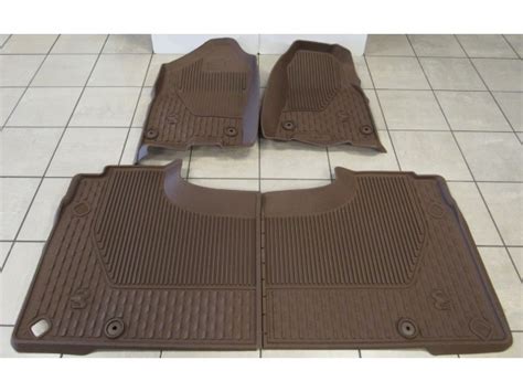 Buy Genuine Mopar All Weather Slush Mats Crew Cab Brown 82215320AD