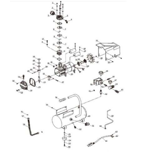 Parts Diagram For Craftsman Air Compressor Reviewmotors Co