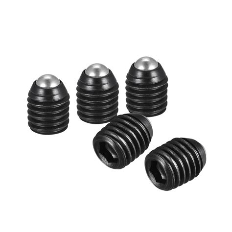 Uxcell Ball Point Set Screws M X Mm High Carbon Steel Metric