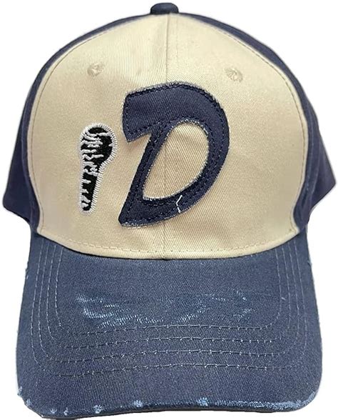 Costumebase Clementine D Trucker Cap Weathered Baseball Aged Cap Hat Headgear Walking Dead Blue