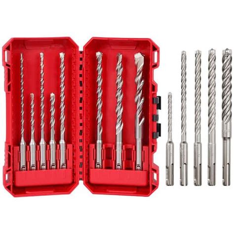 Milwaukee Cutter Cutter Sds Plus Carbide Hammer Drill Bit Set