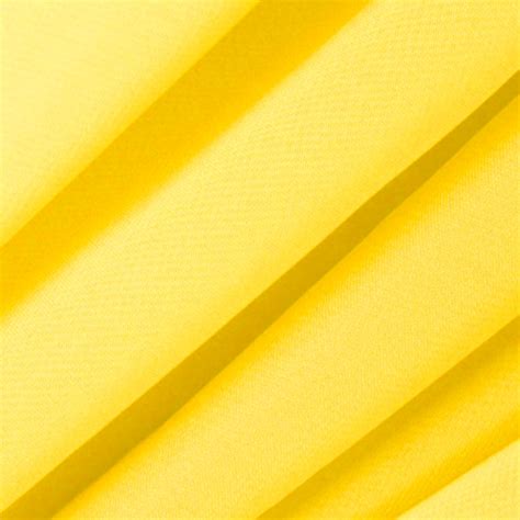 Bright Yellow Chiffon Fabric | iFabric