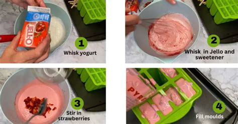 Easy To Make Sugar Free Strawberry Yogurt Pops The Naked Diabetic