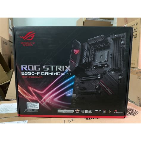 全新現貨 華碩 Asus Strix B550 F Gaming Wi Fi 主機板 蝦皮購物