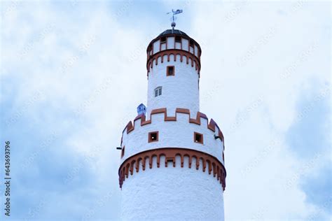 White Tower Of Old Bad Homburg Palace Landgraves Castle And Castle