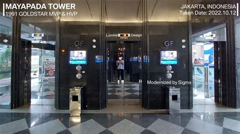 Goldstar Mod By Sigma Traction Elevators At Mayapada Tower Jakarta