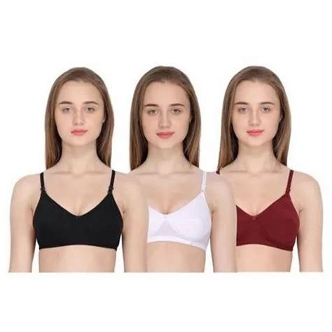 Plain Ladies Non Padded Cotton Bra For Inner Wear Size S Xl At Rs 25