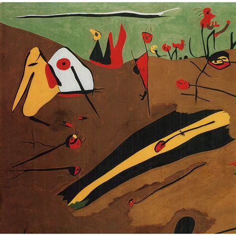 2010 Joan Miro 'Animated Landscape' Offset Lithograph | Chairish