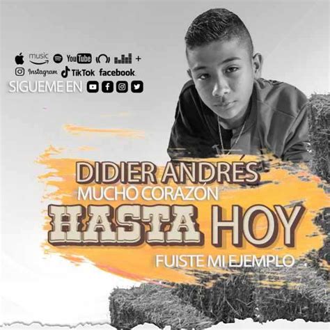 Dídier Andrés Hijo De Caldenses Grande En Talento