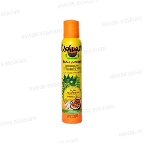 DEODORANT BAHIA DO BRASIL ARGILE MARACUJA 200ML USHUAIA Aswak Drive