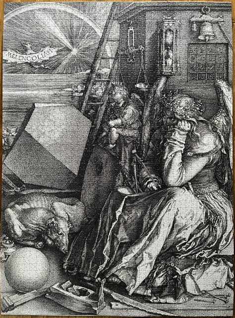 2000 piece puzzle Melencolia I by Albrecht Dürer Grafi Flickr