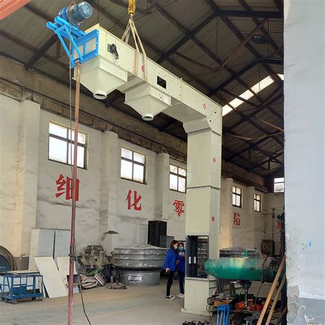 Food Industry Grains Chain Stainless Steel Z Type Bucket Elevator For