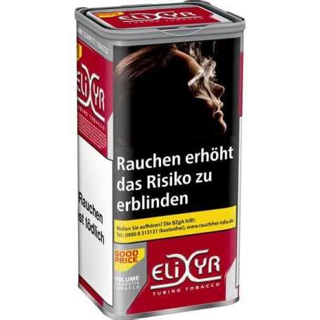 Elixyr Red Tabak Xl Online Kaufen Tabak Market De