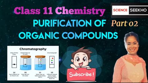 Part 2 Purification Of Organic Compounds Class 11 Organic Chemistry