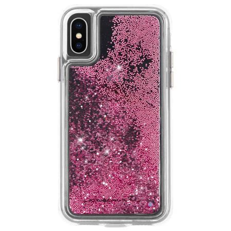 Case Mate Iphone Xs Waterfall Glow Glitter Case Rose Gold Reviews