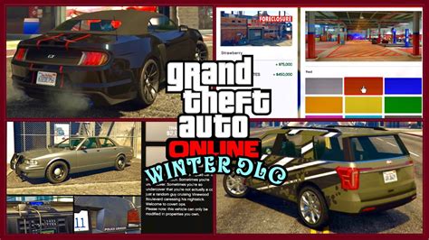 Gta Online Chop Shop Update New Cars Robberies More Winter Dlc