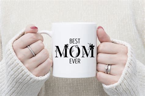 Best Mom Ever Mothers Day Svg By Craftlabsvg Thehungryjpeg