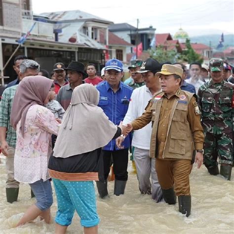 Gubernur Jambi Al Haris Turun Ke Lokasi Banjir Kerinci Dan Sungai Penuh