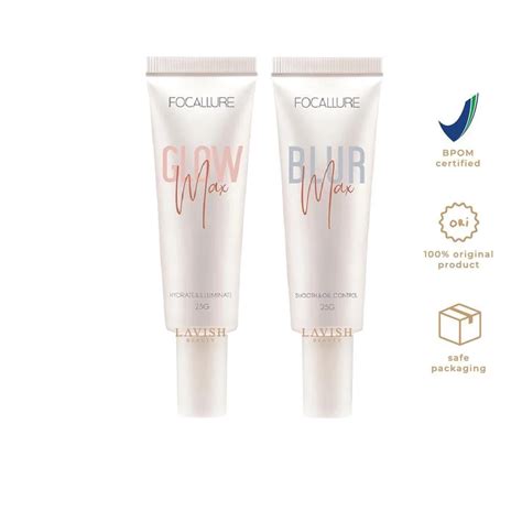 FOCALLURE Blurmax Glowmax Primer Base Primer Oil Control Lazada